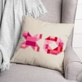 thumbnail image 3 of Creative Products XOXO Quilt I 18 x 18 Spun Poly Pillow, 3 of 3