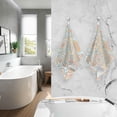 thumbnail image 6 of SKYSONIC 2PCS Cotton Towel Set,Quick Drying Washcloths,Soft and Breathable Bath Towel Hand Towels for Kitchen Bathroom Gym Beach-Mandala, 6 of 7