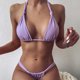 thumbnail image 2 of Bikini sexy de dos piezas para mujer, traje de baño con almohadilla de realce, conjunto de ropa de playa Fridja  nalpqowj52281, 2 of 9