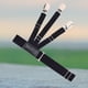 thumbnail image 5 of Pinza elástica antideslizante para camisa, ligas ajustables para muslos, tirantes para hombre, color negro, 5 of 7