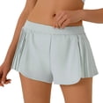 thumbnail image 3 of Shadoumai Womens Athletic Flowy Shorts with Compression Liner & Pockets Summer Casual Gym Exercise Running Shorts for Women, 3 of 7