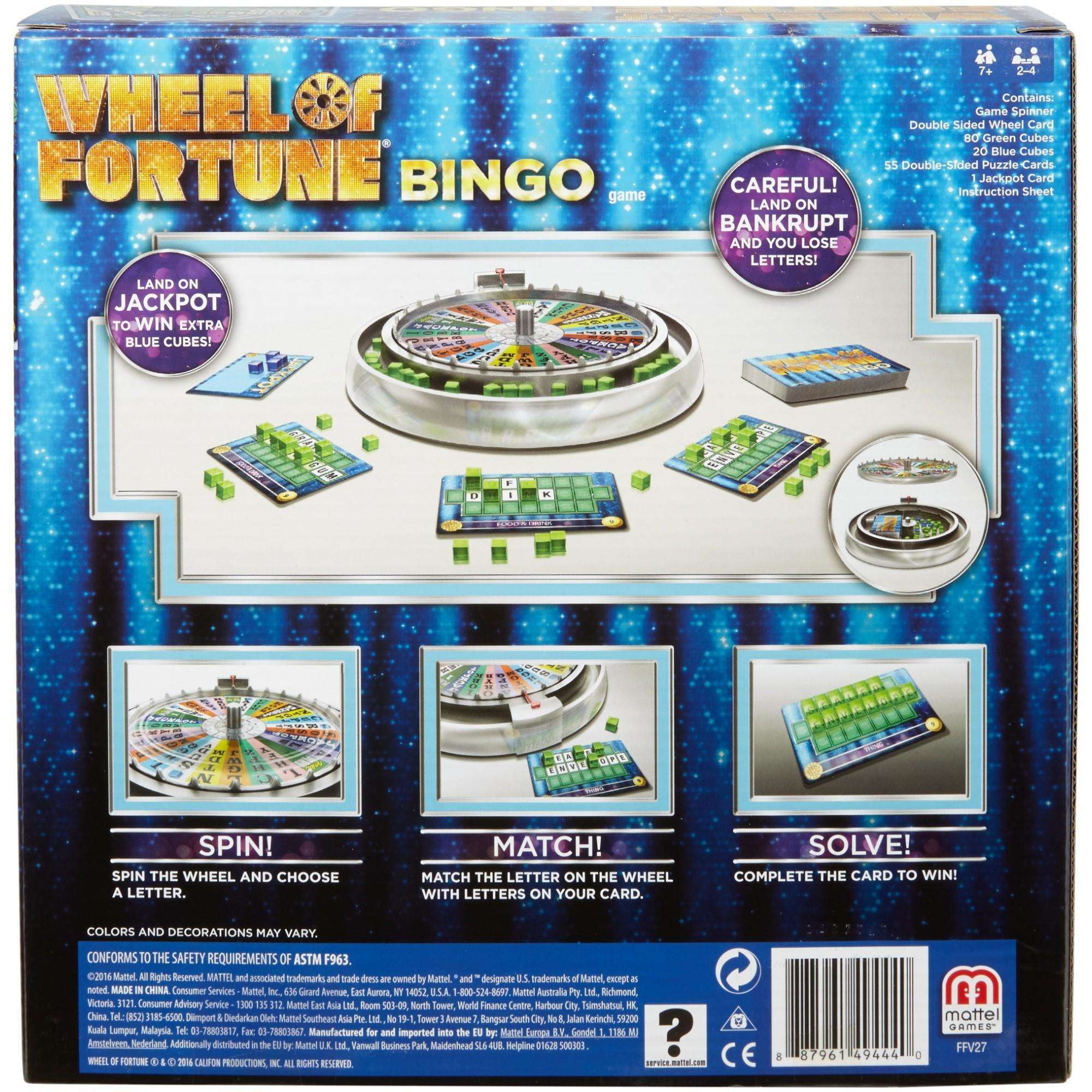 wheel of fortune board game