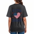 thumbnail image 6 of CAICJ98 250Th Anniversary USA Shirt Womens 1776-2026 250Th Anniversary American Flag Women Shirts (Dark Gray,XXL), 6 of 9