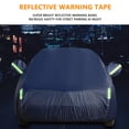 thumbnail image 2 of Aniceparthy Car Cover Fit for Sedan/MPV/SUV, Dust-Proof Protection, Oxford Cloth,w/ Reflective Strips,Waterproof All-Weather Rain Snow UV Sun Protector Indoor Outdoor (216.54*78.74*59.06 in), Black, 2 of 10