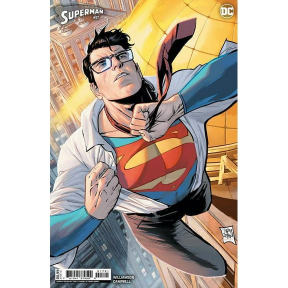 Superman #17 Cvr B Tony S Daniel Card Stock Var (absolute Power) DC Comics Comic Book