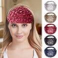thumbnail image 3 of Elegant Floral Beaded Wide Headbands Set For Women Fashion Hair Accessories Stylish Comfortable Headband Daily Wear, 3 of 3