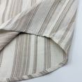 thumbnail image 6 of VgaVtl Collared Shirts for Men Button up Summer Short Sleeve Striped Holiday Mens Clothes Leisure Beach Turtleneck, 6 of 7