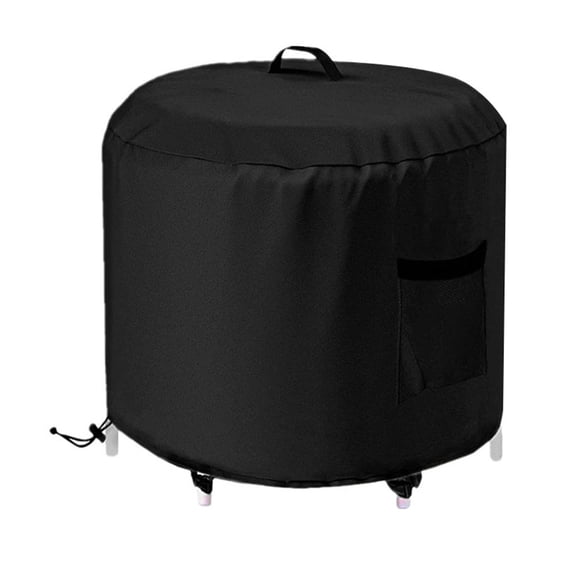 Waterproof Black Ice Bath Tub Cover Portable Dustproof And Weatherproof