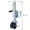 Silver#4, variant on Heavy Duty Trailer Jack, Fixed Mount Jack w/Drop Leg, 28.6 in. of Lift, Max Load 2,500 Lbs,