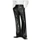 thumbnail image 2 of Pantalones largos para hombre, de lino y cintura elástica, transpirables, cómodos, suaves y casuales para playa, pantalones largos de poliéster para hombre., 2 of 4