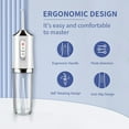 thumbnail image 3 of Oral Cleaner Water-Flosser-Cordless-Teeth-Cleaner Water Dental Flosser with IPX7 Waterproof Dental Oral Irrigator for Travel Home Braces(Luxury White), 3 of 8