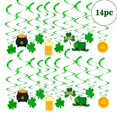 thumbnail image 2 of Trébol decorativo del día de San Patricio Trébol Trébol Flor de trébol Letras irlandesas Bandera Mabula, 2 of 2