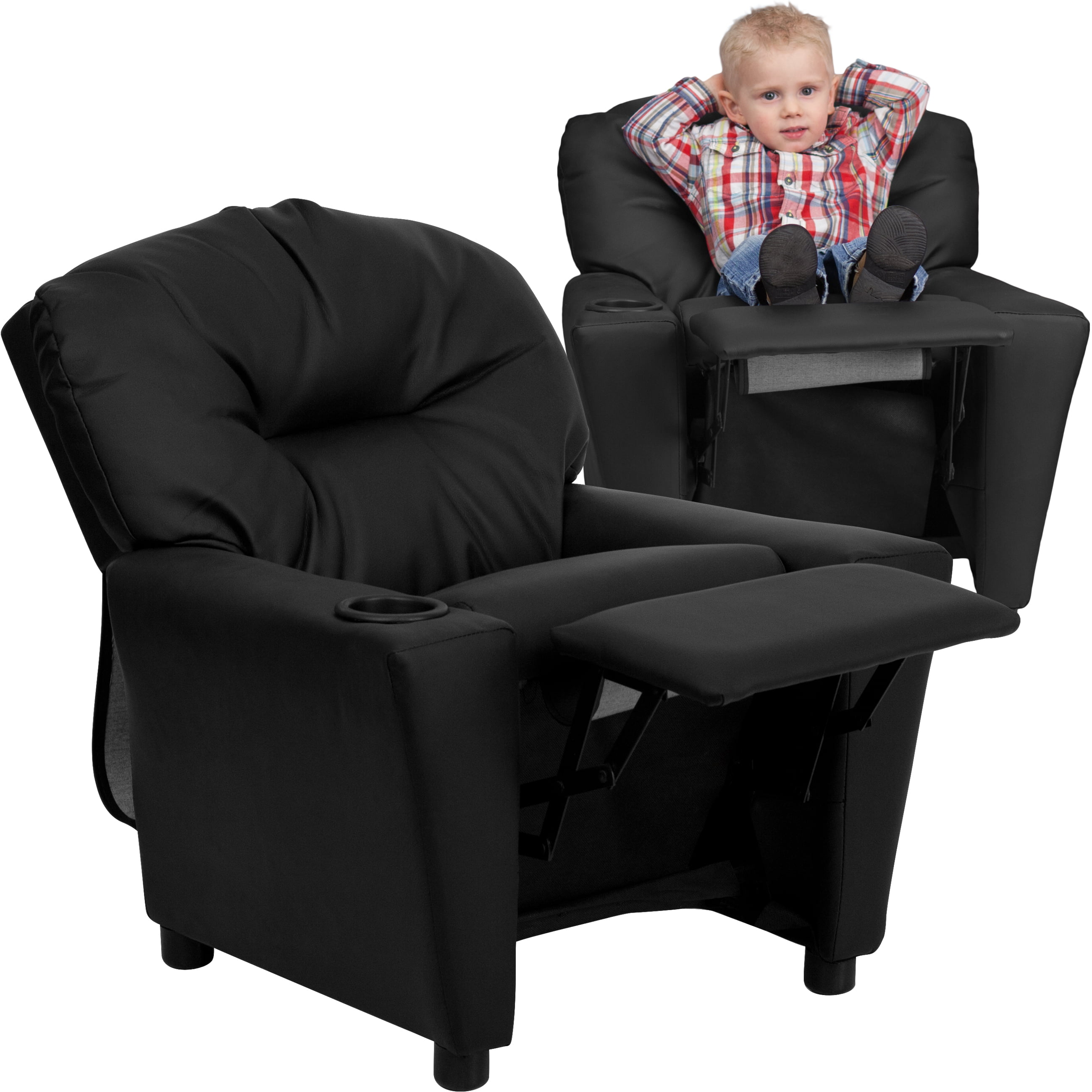 child recliner chair with cup holder