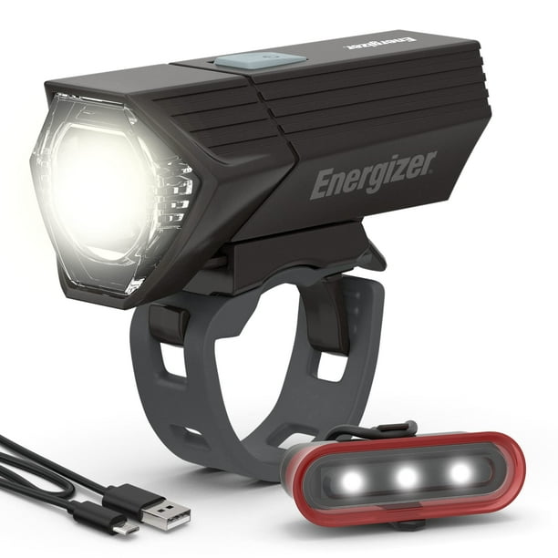 Luz de bicicleta Energizer X400 recargable IPX4 resistente al agua