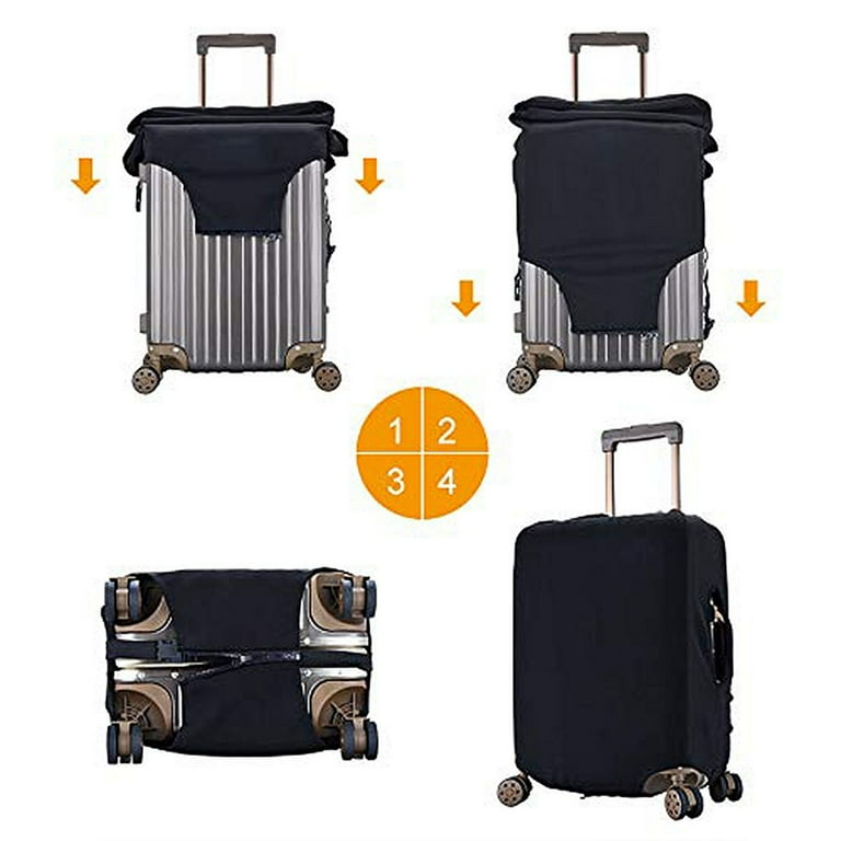 Tiny Sailor Moon Lifts Heavy Weights Luggage Cover Washable Suitcase Cover Suitcase Anti scratch Suitcase cover Walmart