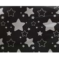 thumbnail image 4 of oneOone Georgette Viscose Black Fabric Merry Christmas Sewing Craft Projects Fabric Prints By Yard 42 Inch Wide - YQ, 4 of 4