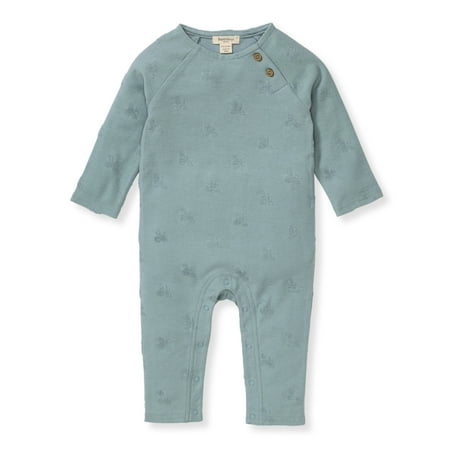 Burt's Bees Baby Organic Cotton Baby Boy Jumpsuit One Piece, Sizes Newborn-12 Months