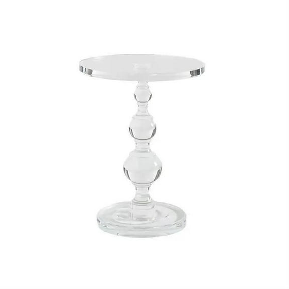 Acrylic Coffee Table Transparent Simple Modern Crystal Designer Sofa Corner Table Art Small Round Table