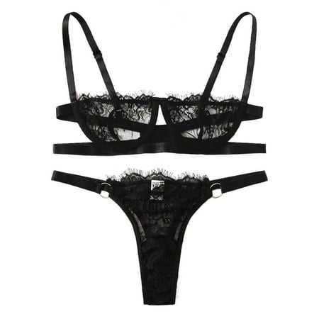 

GuessLookry 2023 Sexy Ladies Lace New Sexy Lace Lingerie Silk Underwear Sleepwear Underwear Pajamas Satin Holiday or Birthday Gifts