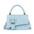 thumbnail image 4 of JUYGO High Quality PU Leather Woman Handbags Luxury Designer Female Shoulder Bag New Fashion All-match Messenger Small Square Bag, 4 of 6