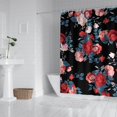 thumbnail image 3 of Waterproof Pioneer Shower Curtain 84x72 Inch Polyester Unique Colorful Floral Shower Curtain for Bathroom Hotel Home Decor with 12 Plastic Hooks, 3 of 5