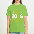 thumbnail image 5 of 2026 Happy New Year T-Shirt Green 2026 T-Shirt, Festive Party Tee For New Year Celebration, Casual Holiday Top For Women And Men XL, 5 of 5