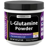 L Glutamine Powder 5000mg | 1 lb |  Vegetarian, Non-GMO, Gluten Free | by Fitness Labs