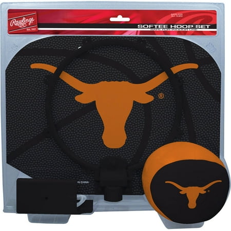 - Rawlings NCAA Slam Dunk Softee Hoop Set University Of Texas Austin Longhorns