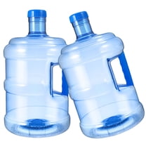 2 Pcs Hiking Water Bucket Camping Container Containers Travel Child Blue