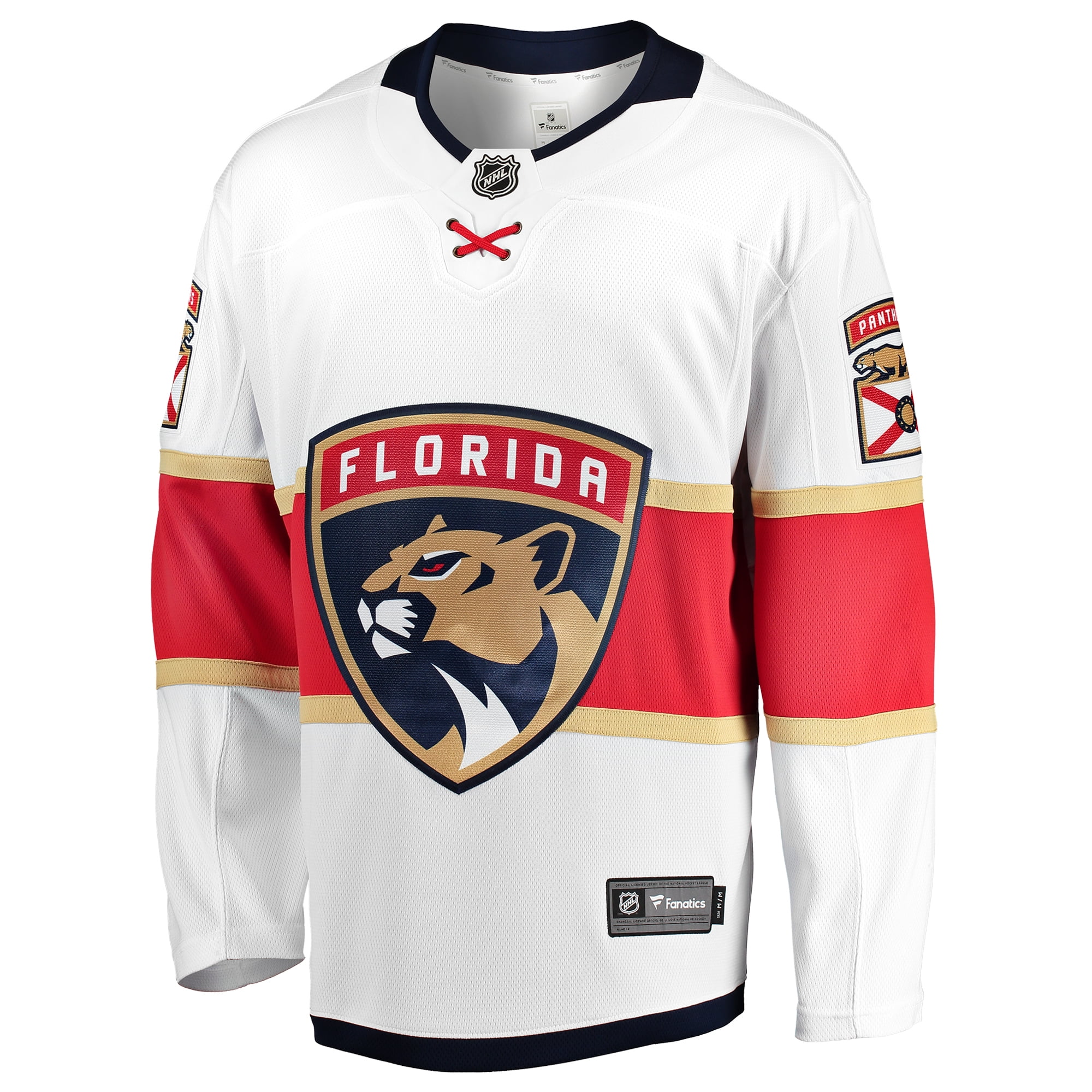 Men's Fanatics Branded Sergei Bobrovsky Red Florida Panthers Breakaway Player Jersey Size: Large