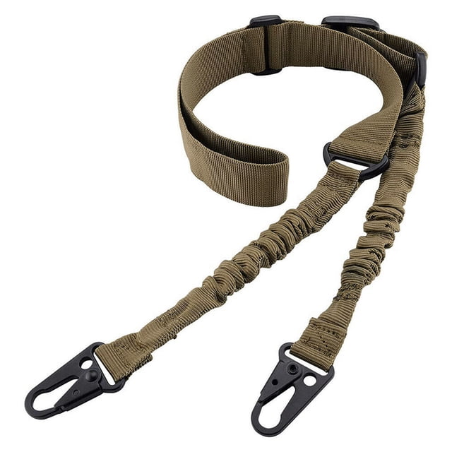 Soidarity Eslinga de ajustable de 2 puntos de nailon correa de hombro accesorio de herramienta de caza Caqui Soidarity OD000589-02