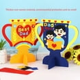 thumbnail image 5 of EIMELI 1PC Father‘S Day Handmade Diy Trophy Children Make Creative Educational Toy Dad Gif, 5 of 5