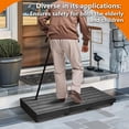 thumbnail image 5 of Outdoor Steps 3.5'' Height, Wooden Step Platform 35” Length, Step Stool with Non Slip Pads, Wooden Platform, Step for Outside, Wooden Platform for Bathroom, Kitchen, Bed(Walnut), 5 of 12