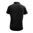 thumbnail image 3 of Short Sleeve Polo Shirts for Men Graphic Stretch Casual American Patriotic Raglan Golf for Men Black 2XL, 3 of 3