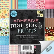 Adhesive Prints Mat Stack 6X6 Textured 60 Sheets/Pad