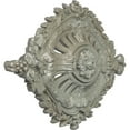 thumbnail image 3 of 35 7/8"W x 22 1/2"H x 4 3/8"P Antonio Ceiling Medallion, Hand-Painted Flash Gold, 3 of 6
