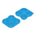 thumbnail image 3 of 4 Grids Silicone Ice Balls Mould, Nonstick Balls Tray Reusable Quickly Cooling Ice Balls Maker Tray Tool For Home Kitchen Bar, 3 of 8