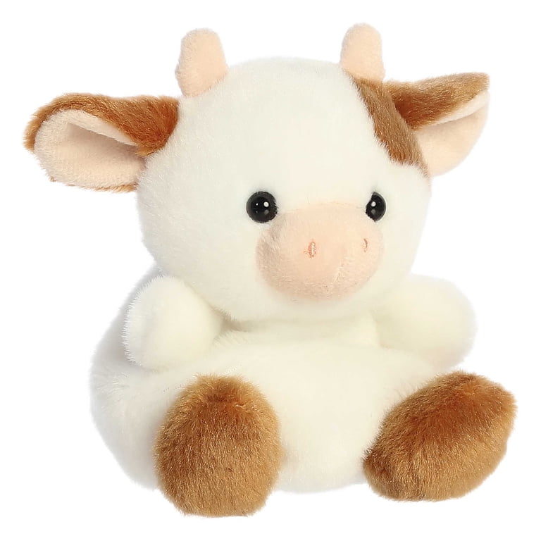 Aurora Palm Pals Hubert: Mucca Highland Highland In Miniatura 12,7 Cm - Peluche Da Collezione