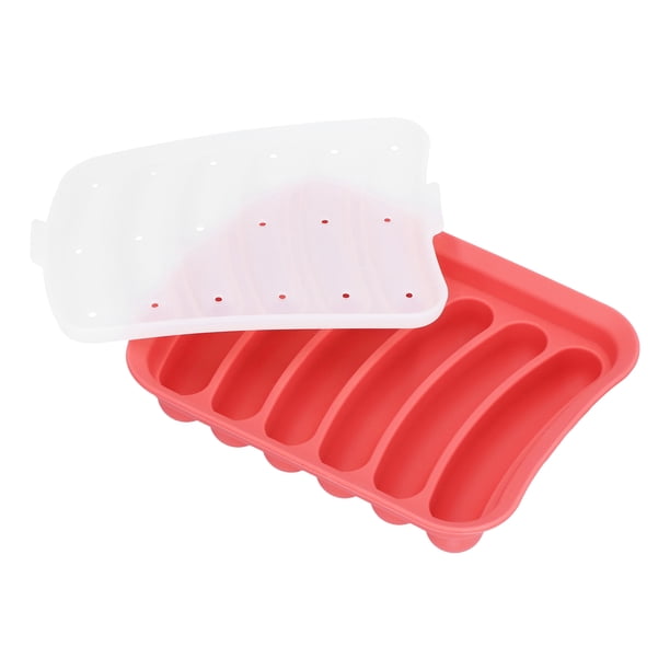 Molde para salchichas, molde para salchichas, molde para hot dogs de grado alimenticio, molde para hot dogs caseros, máxima eficiencia