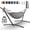 Black, variant on KEESTP Comfortable 2 Person Hammock with Stand,Portable Detachable Brazilian Hammock,600lb Capacity - Tropical