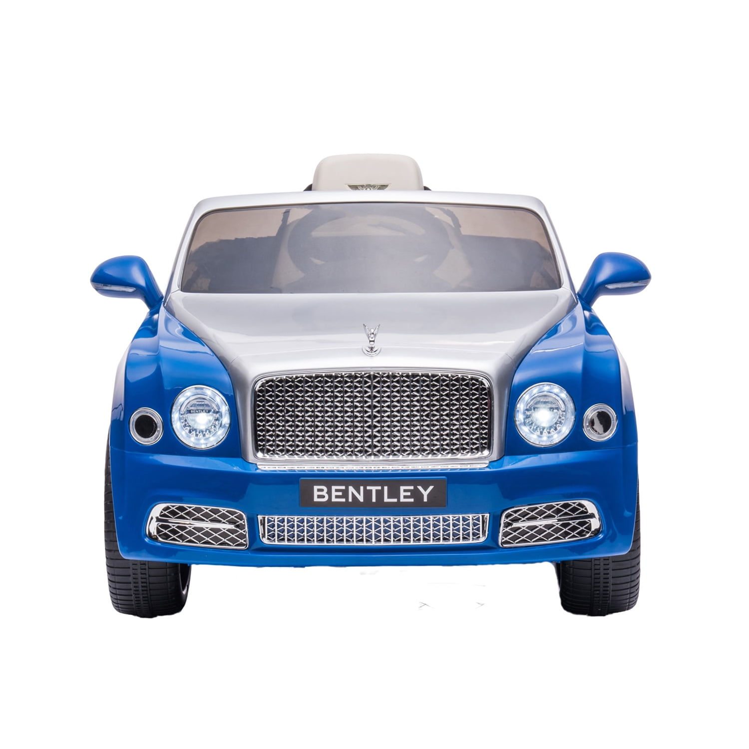 CIPACHO 12 V Electric Kid Ride On Car, Bentley Mulsanne Licensed Cars for Kids, Powered 4 Wheels Motorized Vehicles Children Toys, 2 Speeds, Blue