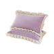 thumbnail image 2 of Funda de almohada de terciopelo de cristal, funda de almohada de invierno, funda de almohada de encaje de color sólido, funda de almohada, funda de almohada, 2 of 9