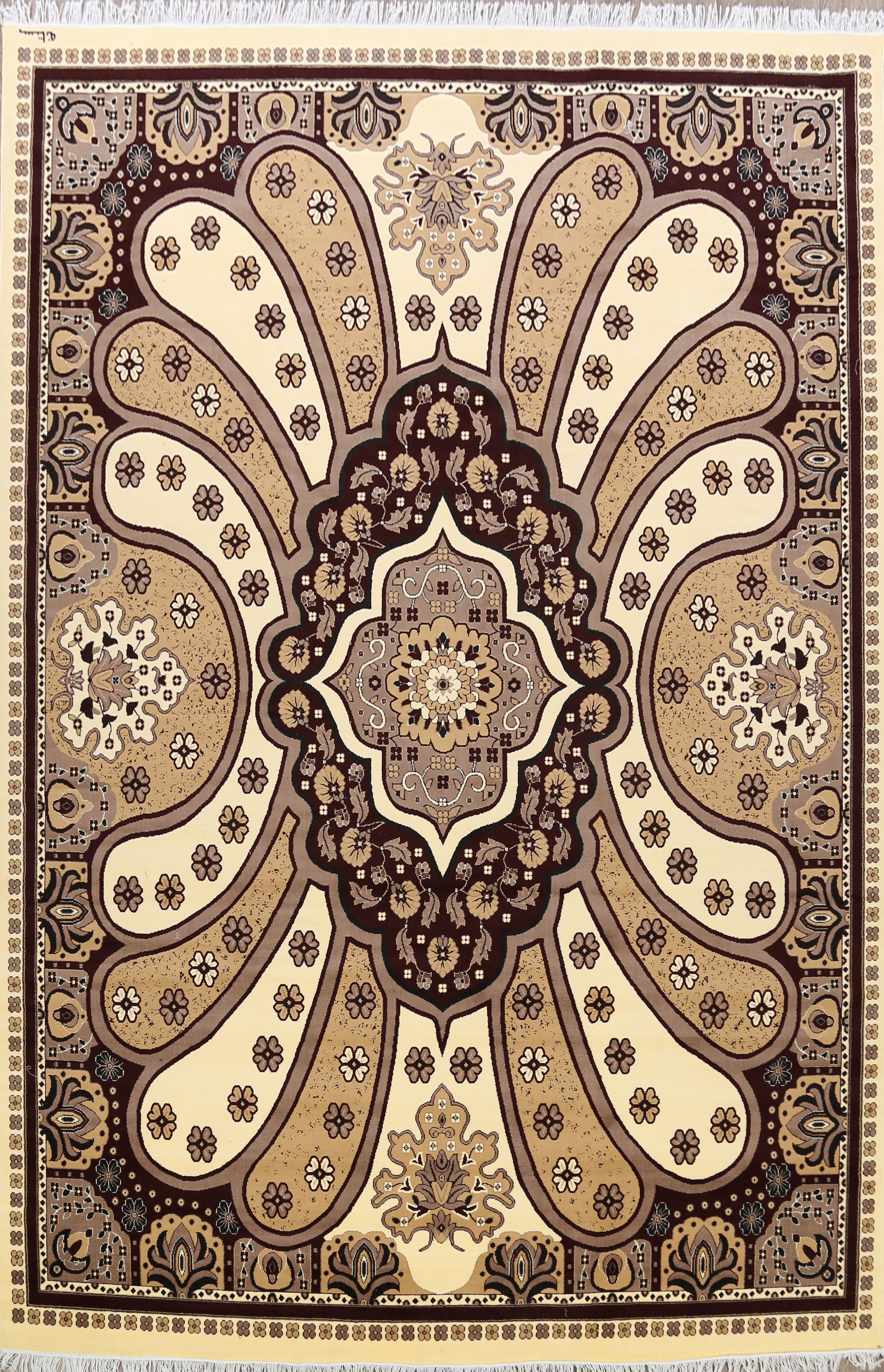 Geometric Art Deco Turkish Oriental Area Rug Transitional Large Carpet 10x13 Walmart Com Walmart Com
