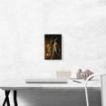 thumbnail image 2 of ARTCANVAS Meeting Sir Huon Of Bordeaux And Scherasmin In Libanon Cave Canvas Art Print by Henry Fuseli - Size: 12" x 8" (0.75" Deep), 2 of 9
