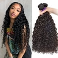thumbnail image 1 of Hair Bundles Aopusi Water Wave Virgin Remy Human Hair, 3 paquetes, 1 of 6
