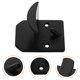 thumbnail image 3 of Black ABS Hat Hooks for Hat Organizer 10Pcs No Drill Wall Mount Hooks, 3 of 5