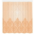 thumbnail image 2 of Ambesonne Vintage Shower Curtain, Medieval Victorian Pattern, 69"Wx84"L, Pale Peach, 2 of 4
