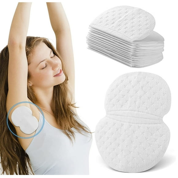 SUYUNG 60PCS underarm sweat pads for men and women to keep underarms dry and clothes clean. Disposable self-adhesive armrest pads for sweat absorption and armrest pad