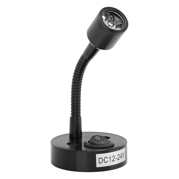 Luz De Lectura LED Para RV Foco De Noche De aleación De Aluminio De Alto Brillo Para Yate En Barco DC12 A 24 V Fácil Instalación Ahorro De Energía Cálido 3000 K 200 Lm