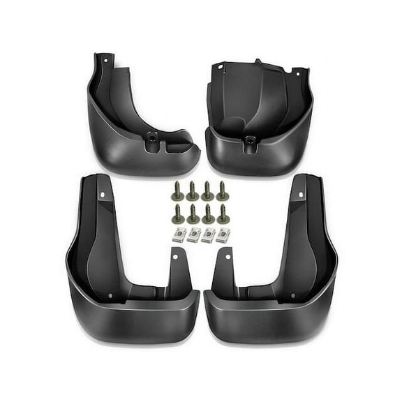 Mud Guard Set 4 - Compatible with 2012 - 2016 Honda CR-V Sport Utility 2013 2014 2015